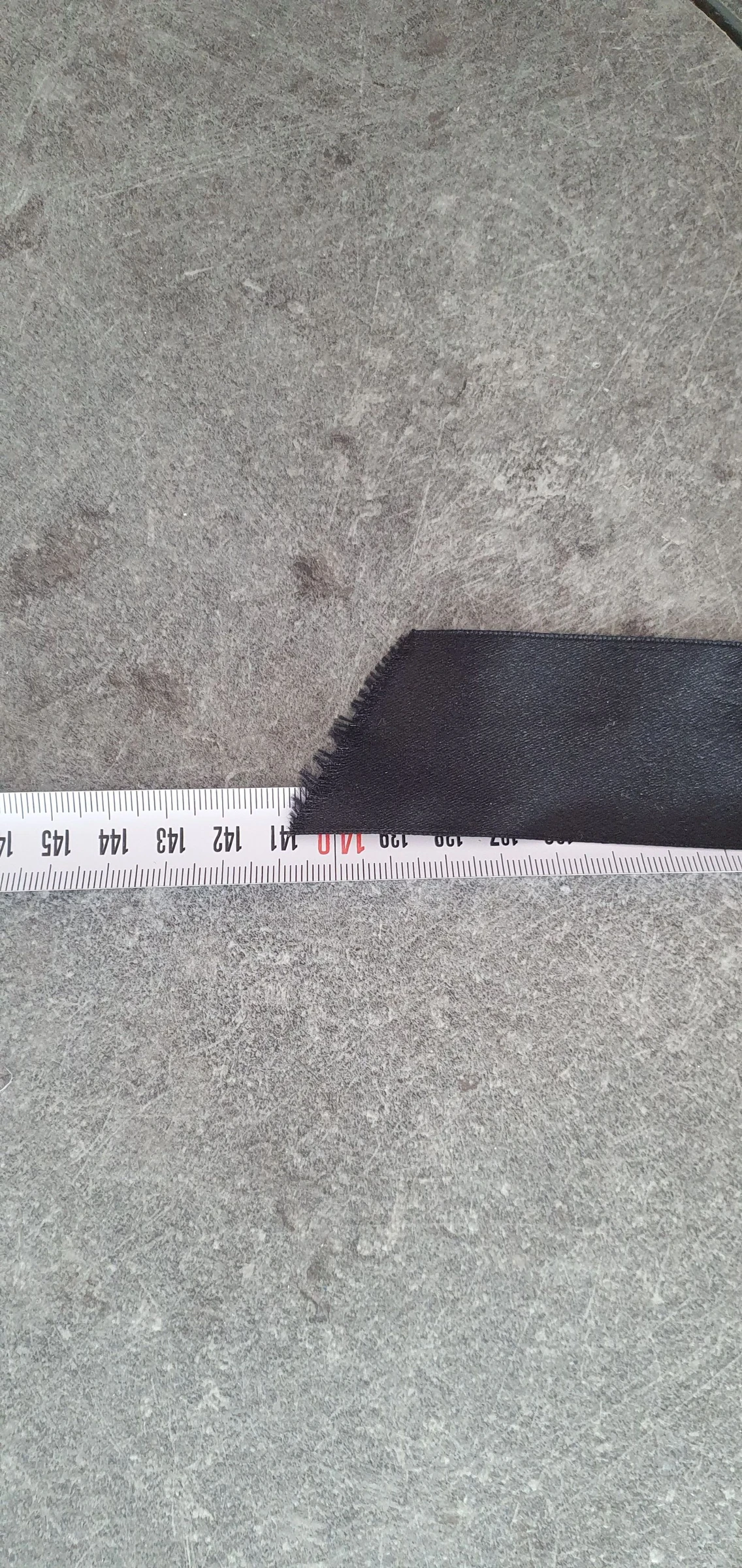 Satin black ribbon – photo 2